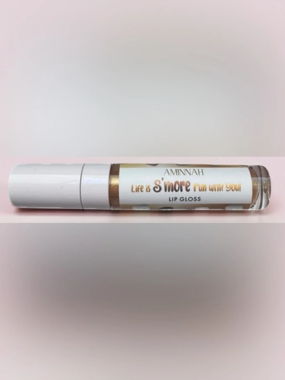 Aminnah Lip Gloss Life’s S’more Fun With You Full Size NEW